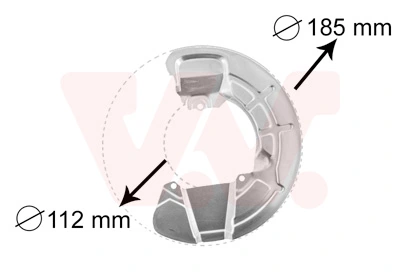 Splash Guard, brake disc